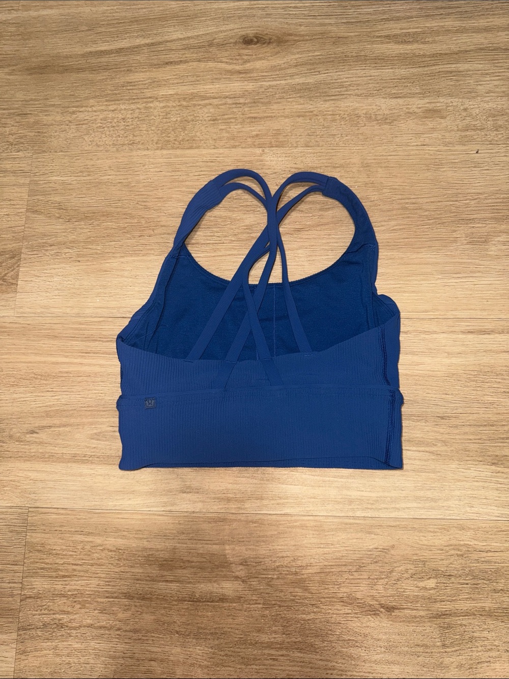 lululemon Energy longline bra blue